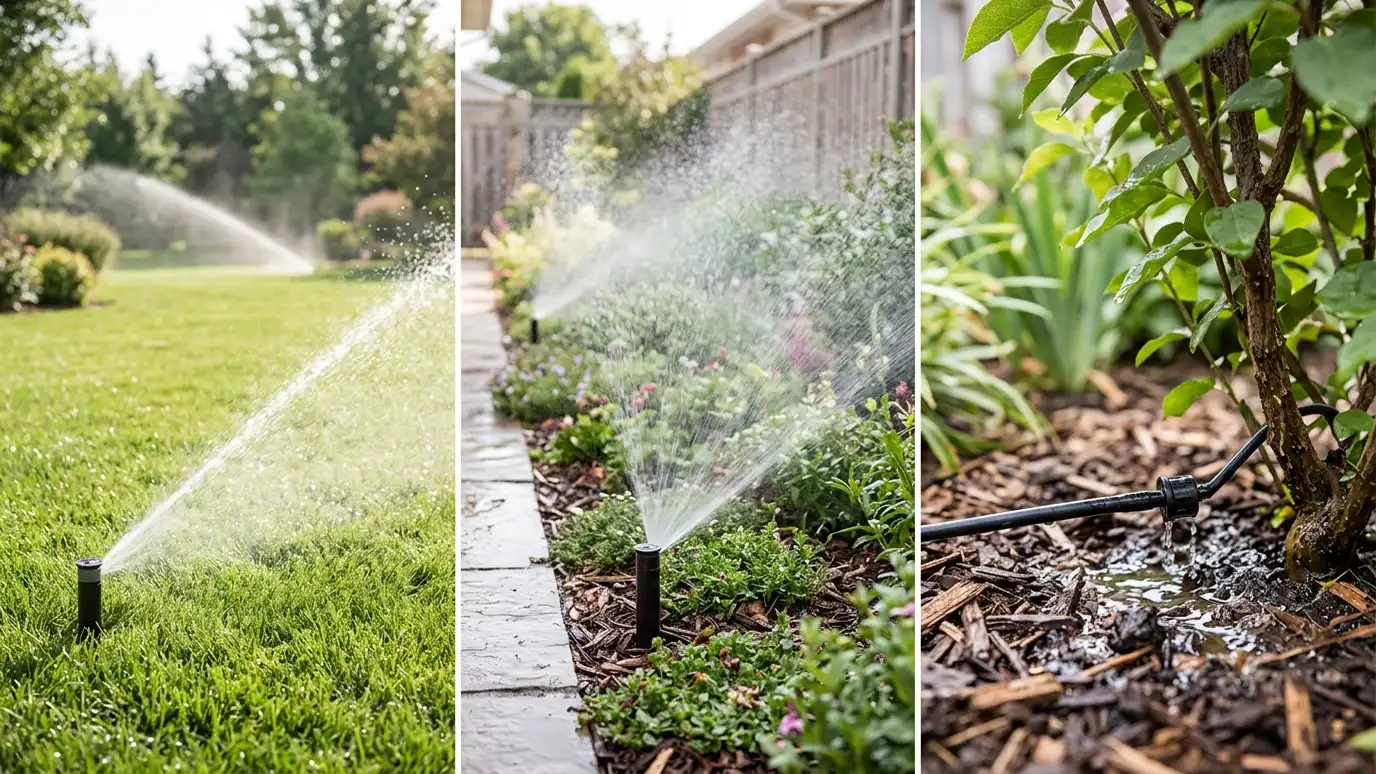 Drip vs Spray vs Rotor: Which Irrigation Is Right?