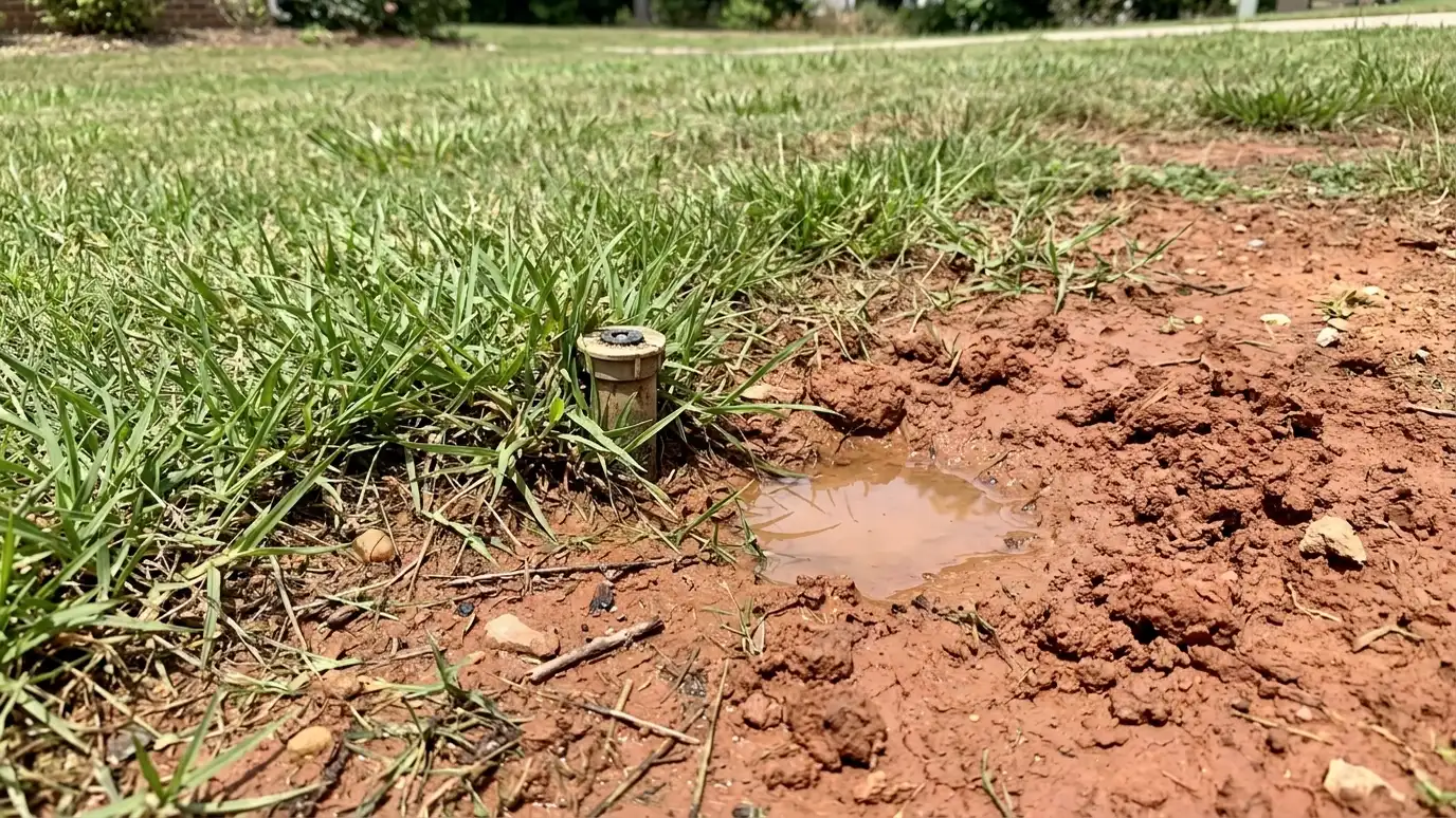 Sprinkler Systems for Clay Soil Yards explained for Nashville and Middle Tennessee