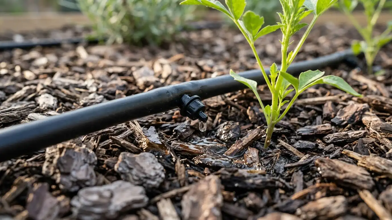 Drip Irrigation Tubing and Emitters explained for Nashville and Middle Tennessee
