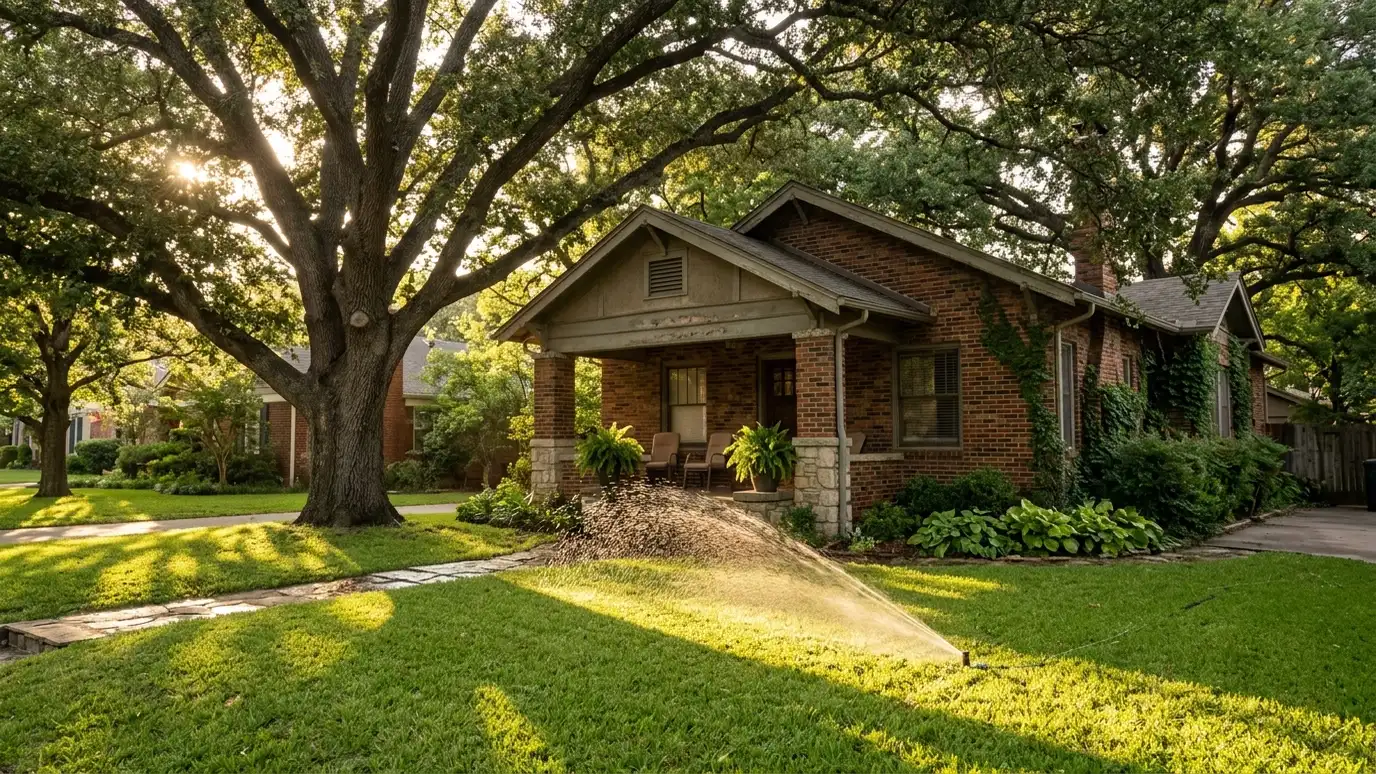 Sprinkler Systems for Older Homes and Existing Lawns explained for Nashville and Middle Tennessee
