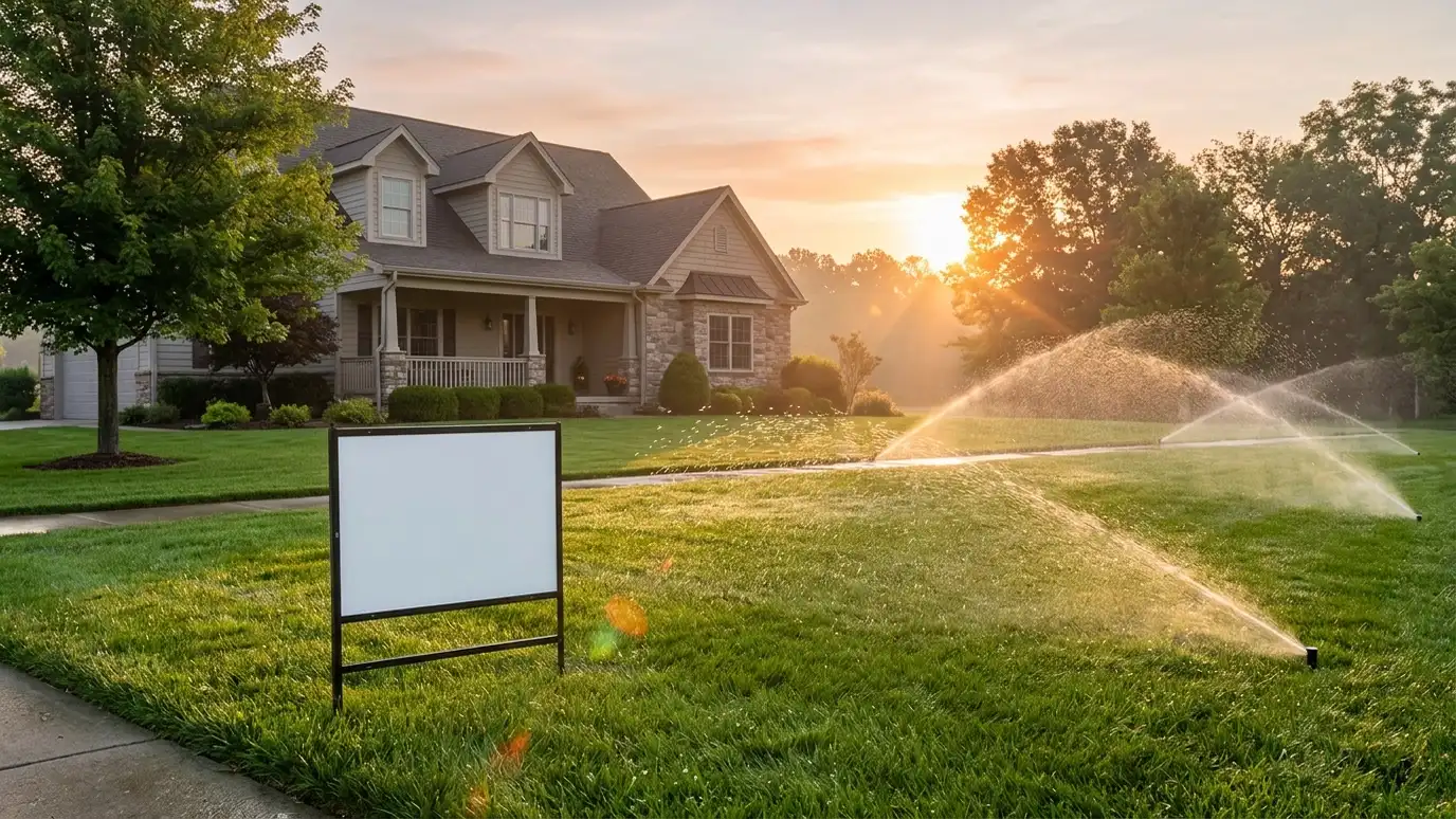 Sprinkler Systems and Lawns When Selling Your Home explained for Nashville and Middle Tennessee