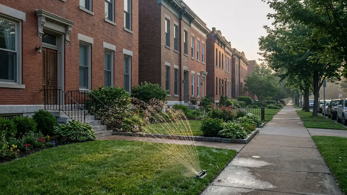 Sprinkler Systems for Townhomes and Small Yards explained for Nashville and Middle Tennessee
