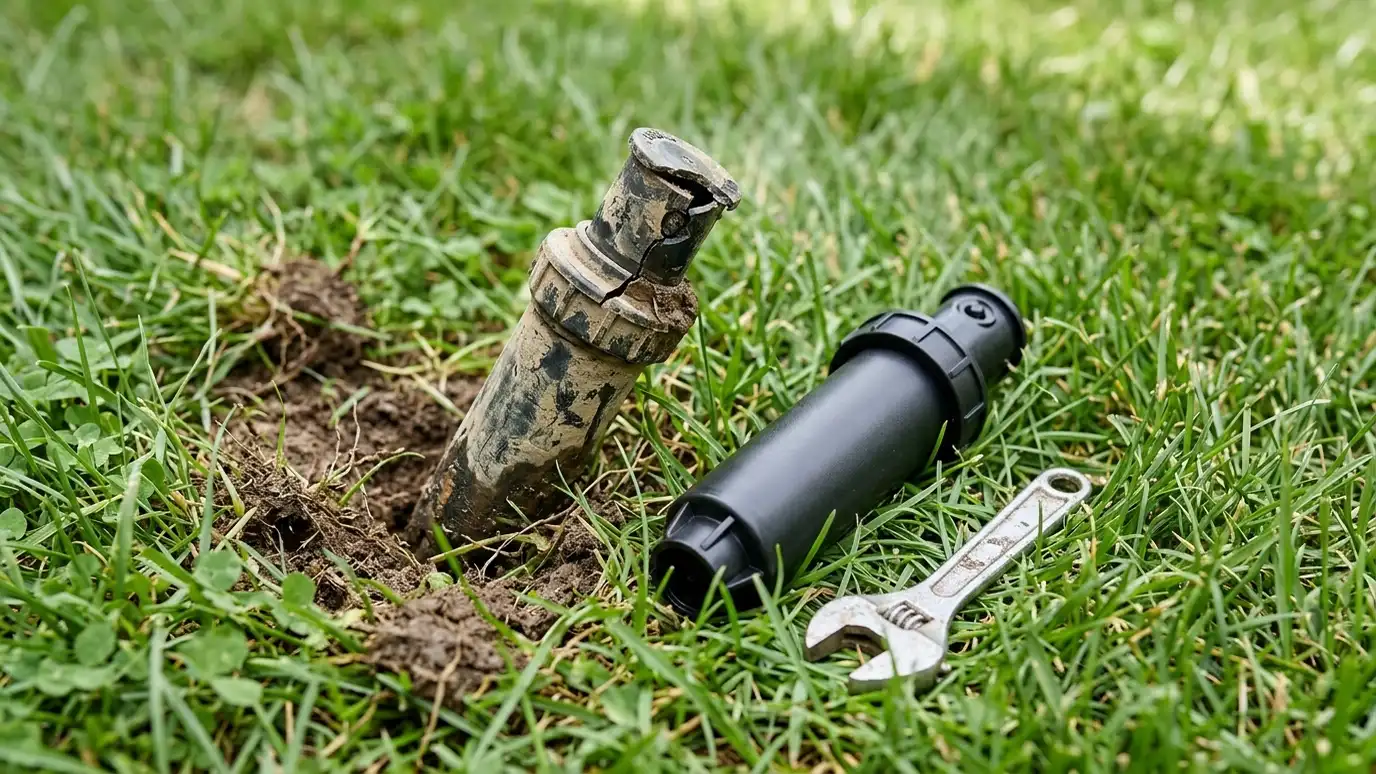 Broken Sprinkler Head Replacement in Nashville and Middle Tennessee