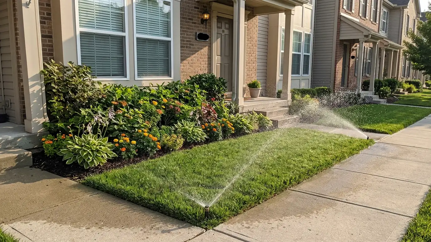 Small Yard and Townhome Irrigation in Nashville and Middle Tennessee