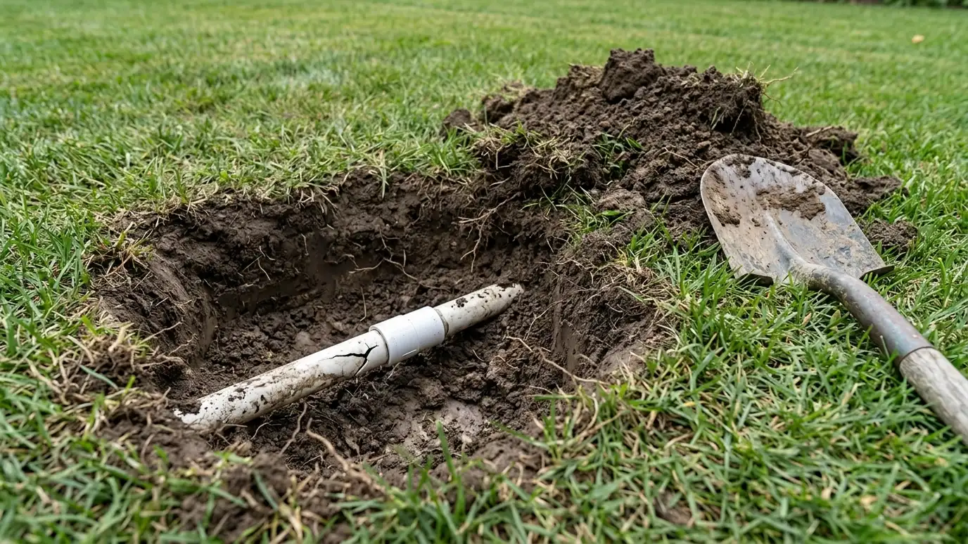 Sprinkler Line Break Repair in Nashville and Middle Tennessee